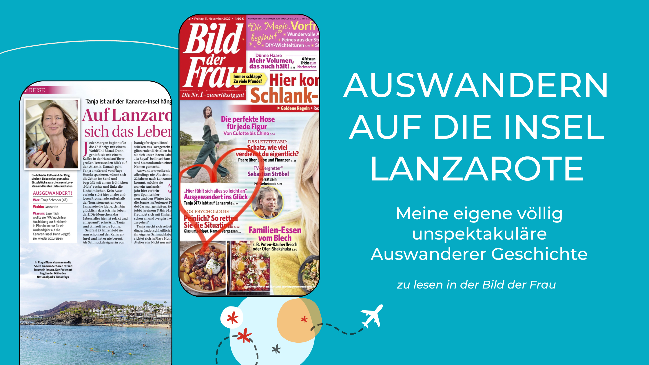 Auswandern nach Lanzarote Bild der frau