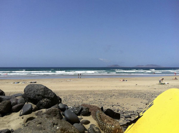 Famara Strand Lanzarote 