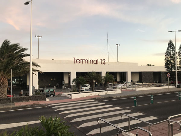 Flugahfen Lanzarote Terminal 2