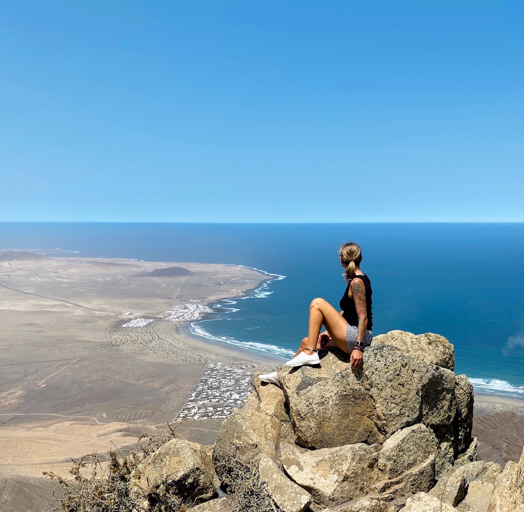 Ausblick über Famara