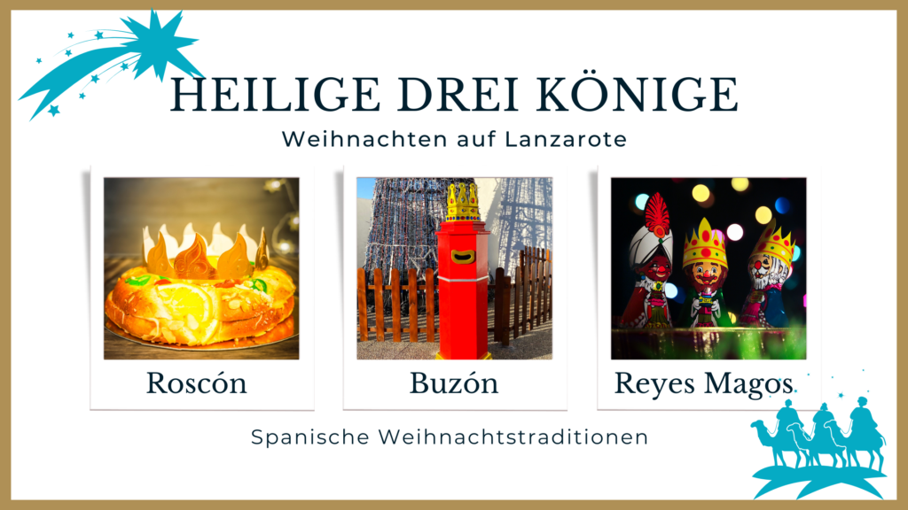 spanische weihnachtstraditionen mit roscon buzon + reyes magos