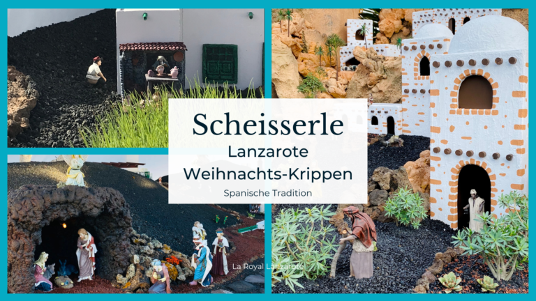 Krippe Lanzarote Scheisserle