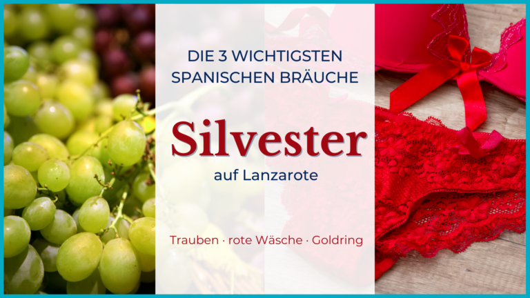 Trauben rote Unterwäsche = spanische Silvester Bräuche