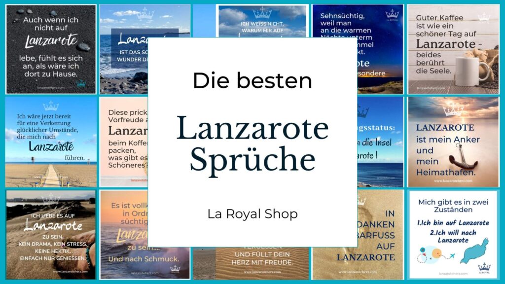 Lanzarote Sprüche beliebte