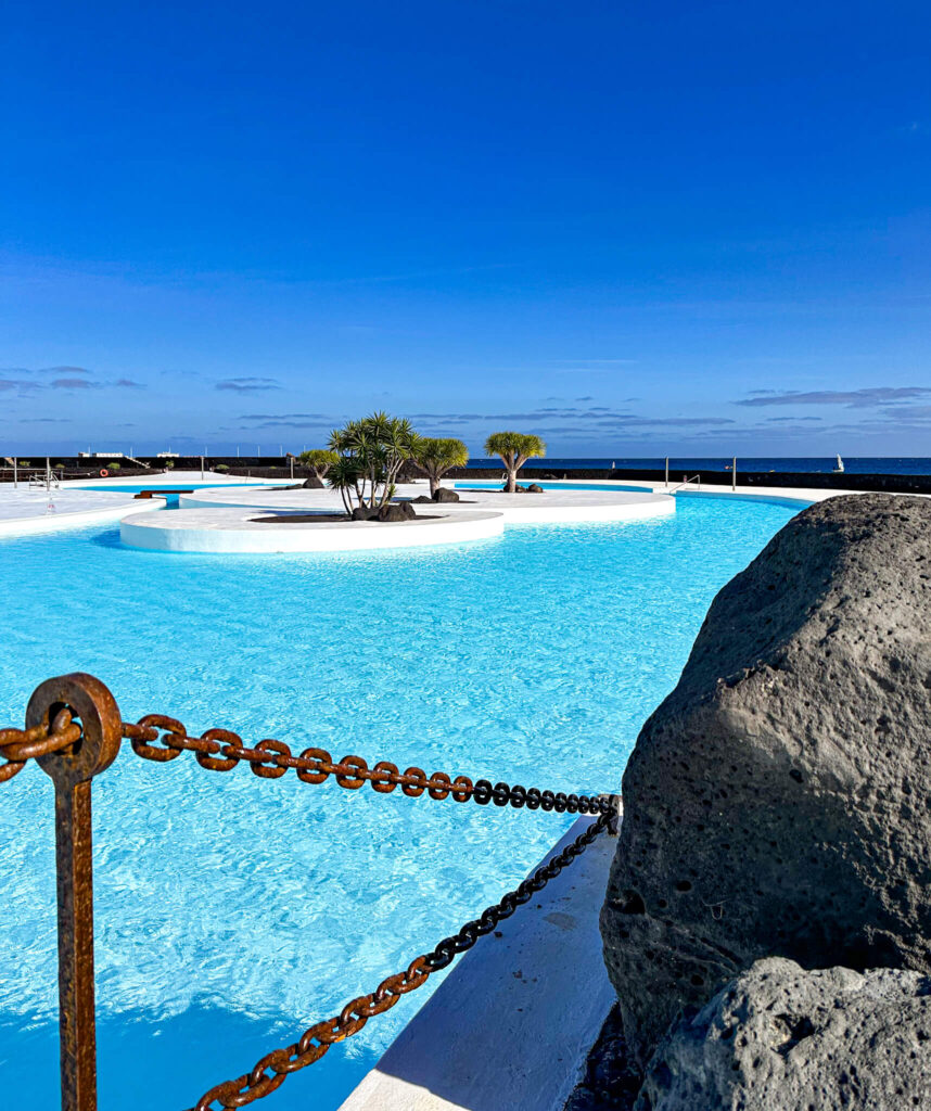 Schwimmbad in Islote de Fermina Lanzarote