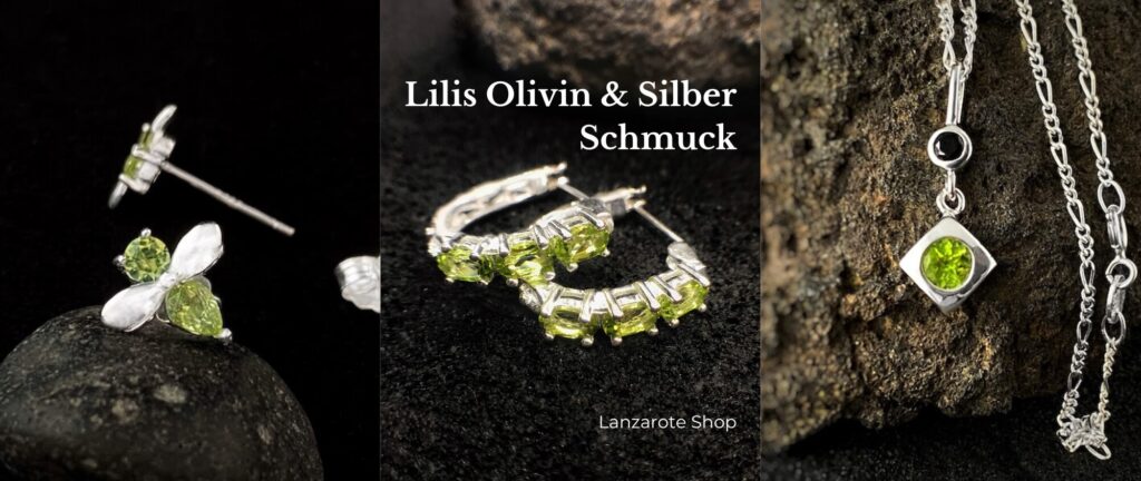 Olivin Silberschmuck Lanzarote 