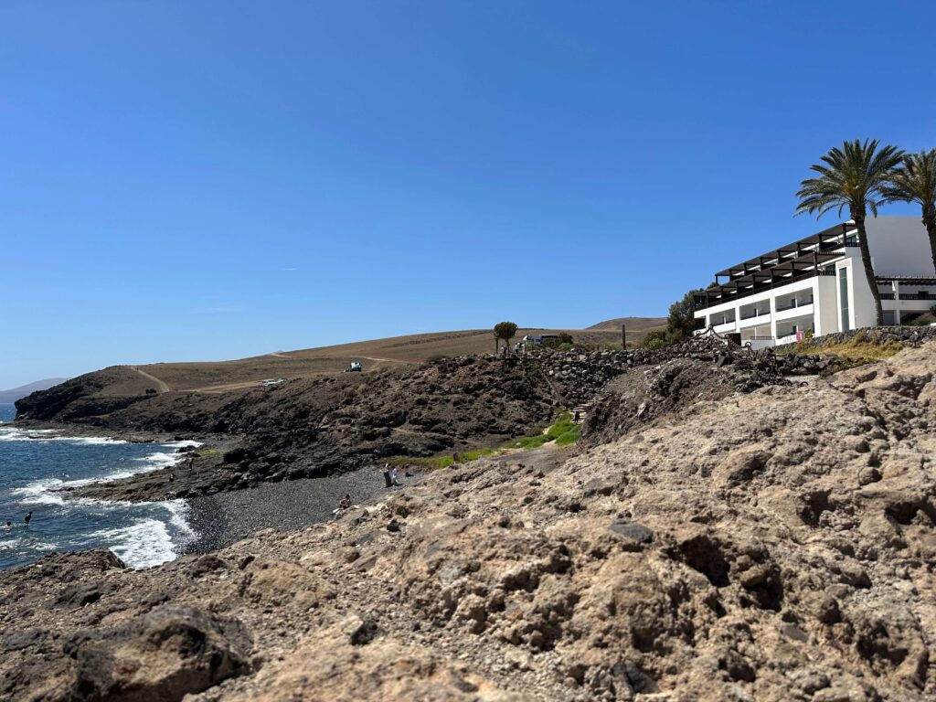 schwarzer Sandstrand Puerto Calero