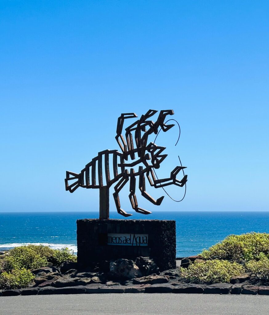 Jameos del Agua Statue Lanzarote 